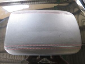 VE VF HSV Black leather console lid with Red stitching