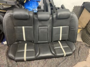 WN Caprice Black leather rear seat