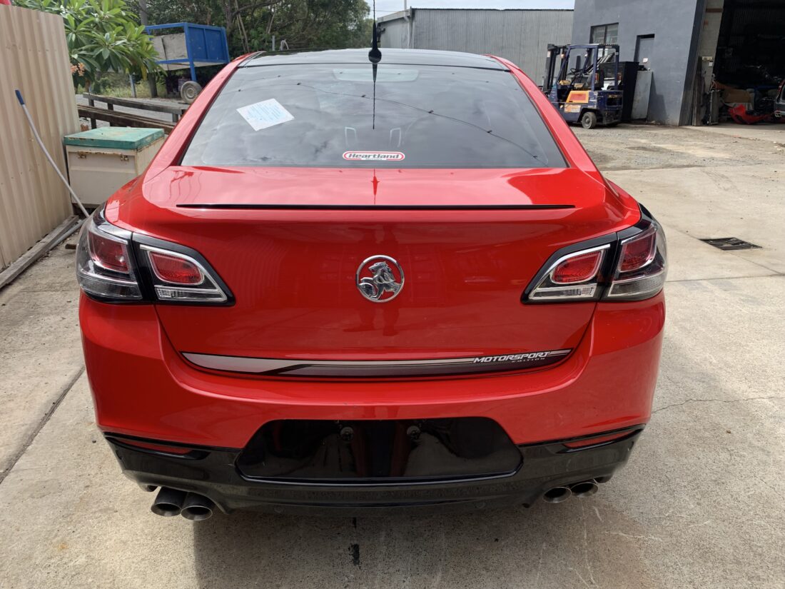 Genuine 2017 VF 2 SSV Motorsport Edition bootlid