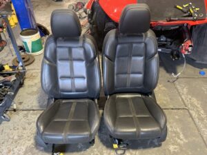 VF SSV Holden Commodore sedan Black leather front seats