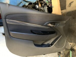 VF HSV Maloo Clubsport LH Front door trim with Red stitching