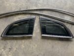 VE VF Sportswagon rear quarter windows with chrome trim + roof trims