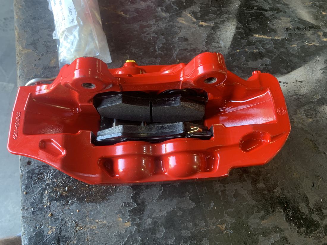Brand new VF HSV front 4 spot AP Racing brake Calipers with bolts - Image 2
