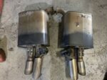 VF 2 SS Holden Commodore sedan bi modal mufflers with flange