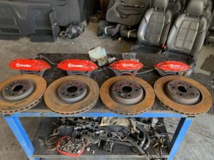 VF 2 SSV Redline Holden Commodore 4 pot Brembo front and rear brakes c/w 27mm Master